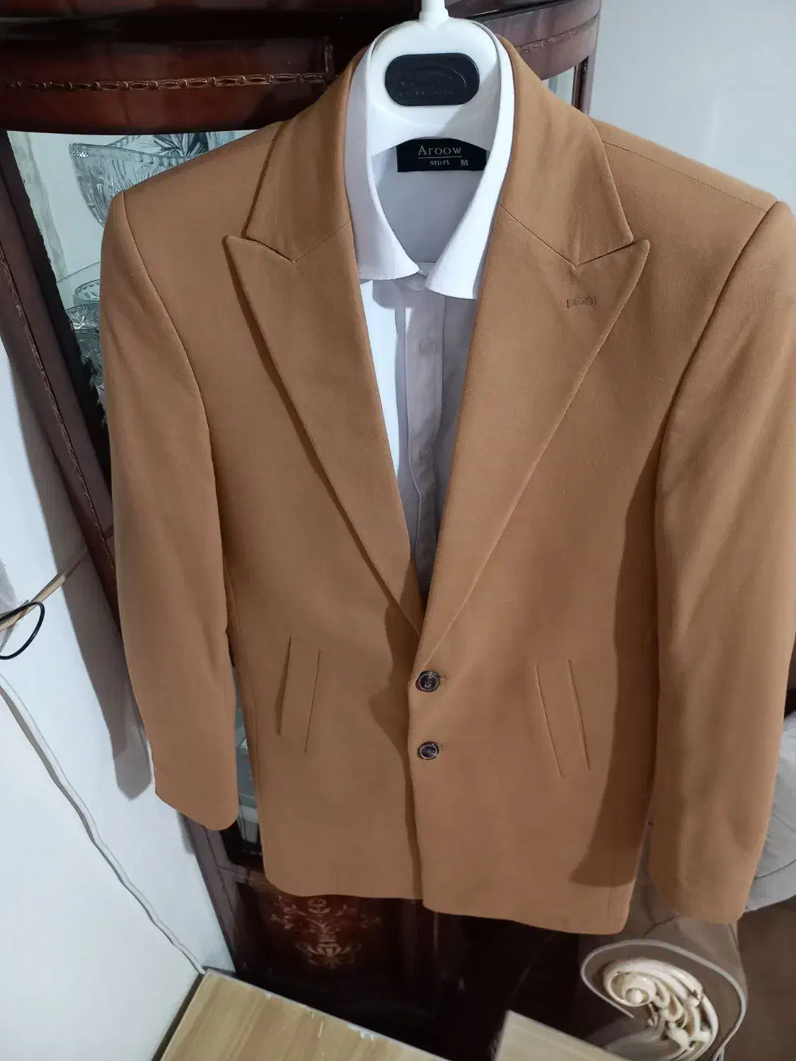 پالتو شتری سایز 50|لباس|تبریز, |دیوار