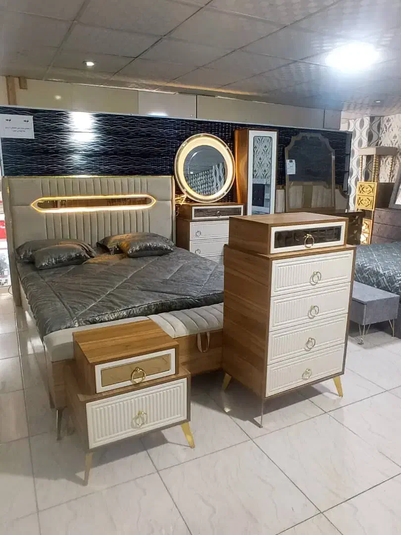 سرویس خواب های  طوسی و کرم زرکالا|تخت و سرویس خواب|یاسوج, |دیوار