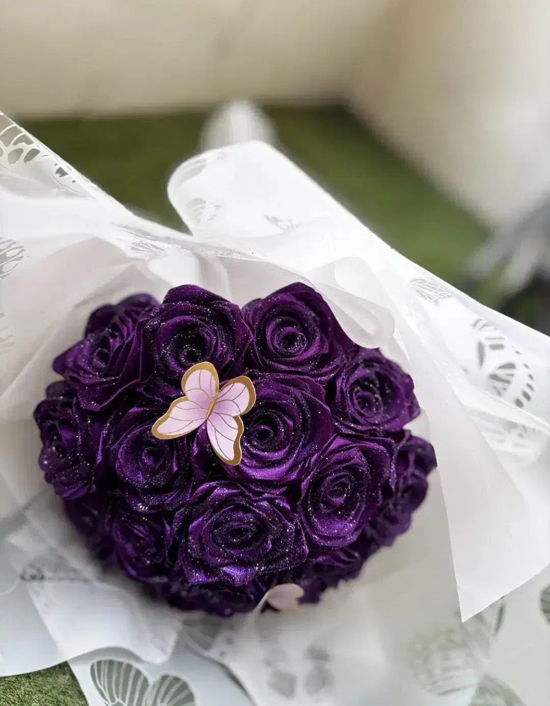 گل ربانی بوکت تدی|گل مصنوعی|قم, نیروگاه|دیوار