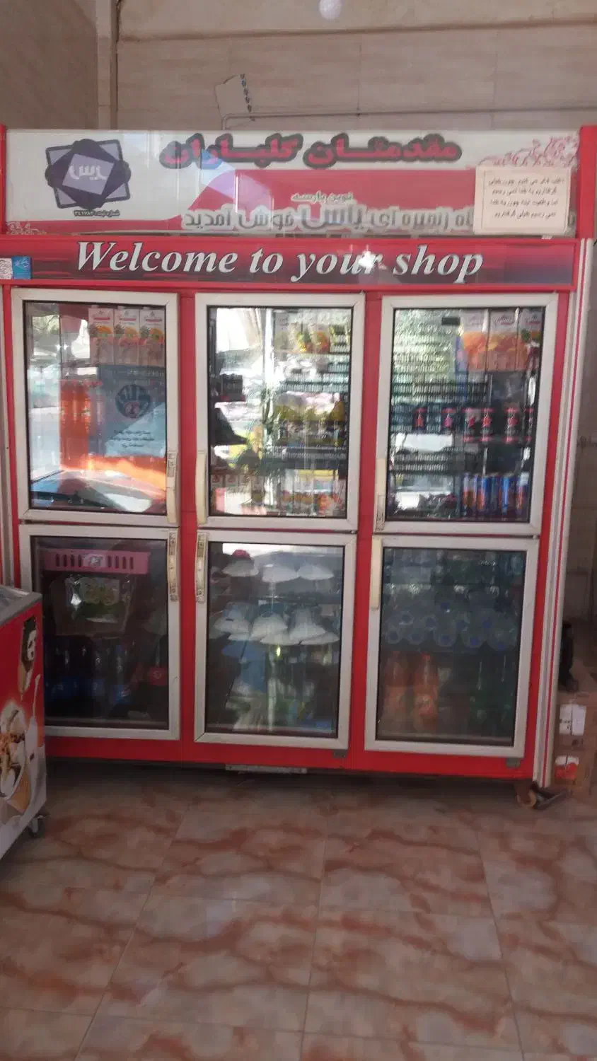 ۲عدد یخچال فروشگاه ایستاده|فروشگاه و مغازه|ابهر, |دیوار