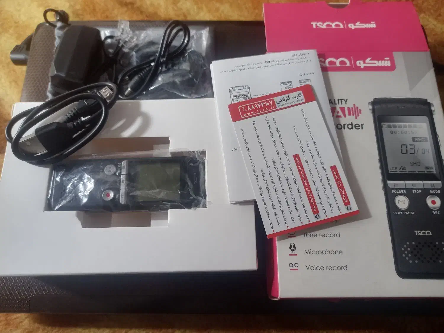 رکوردر تسکو|لوازم جانبی موبایل و تبلت|اهواز, کوی پلیس|دیوار