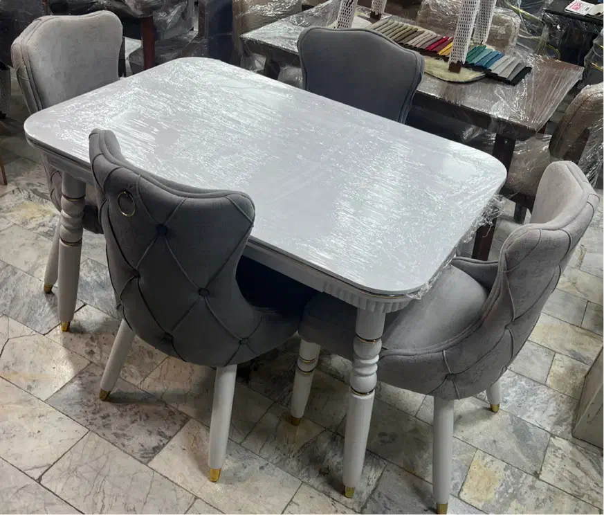 میز ناهارخوری 4نفره فابیو نهارخوری k130|میز و صندلی غذاخوری|کرمانشاه, |دیوار