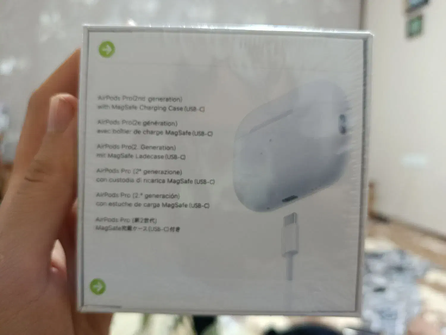 airpods pro 2nd اصل|لوازم جانبی موبایل و تبلت|کرج, حسینآباد|دیوار