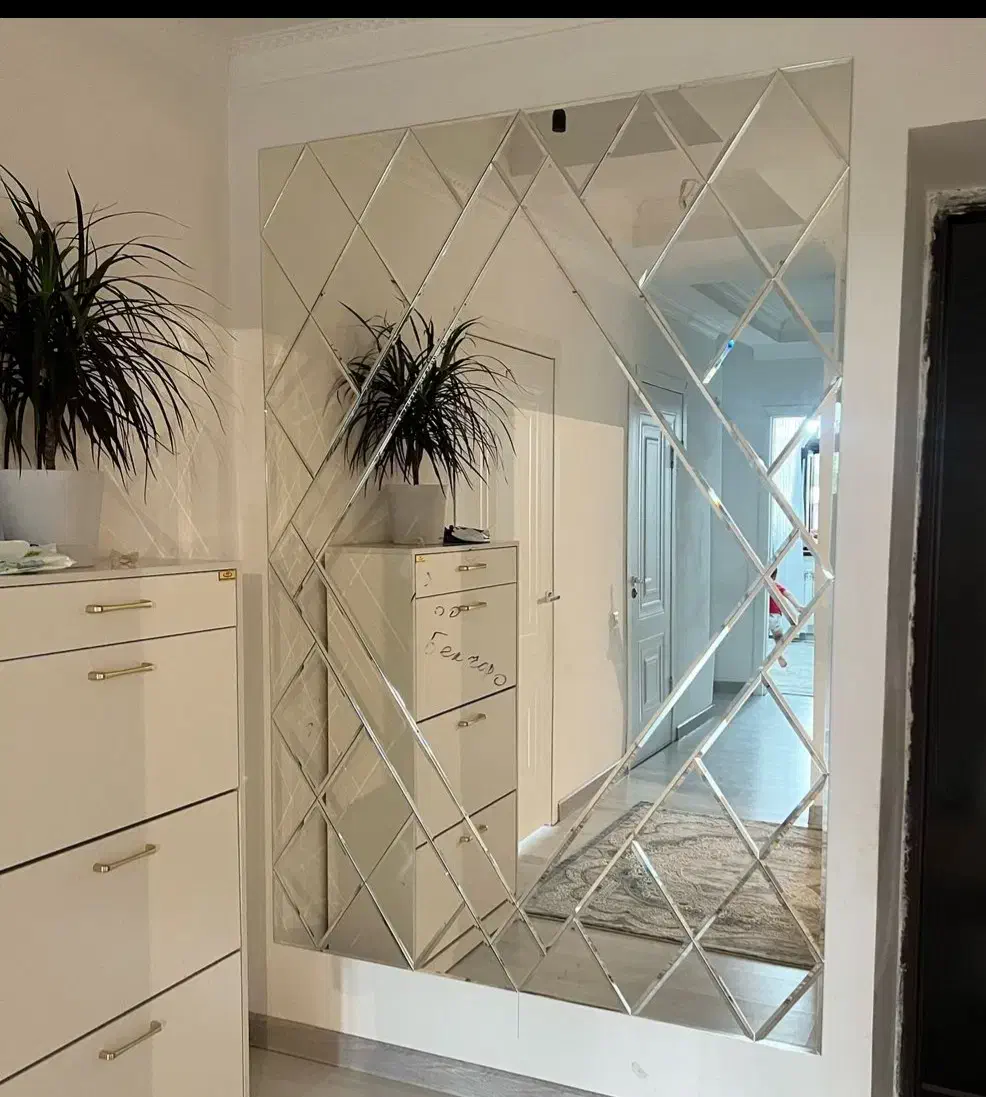 آینه پازل دکوراتیو (آینه کاری ، دکوراسیون داخلی)|خدمات پیشه و مهارت|اردبیل, |دیوار