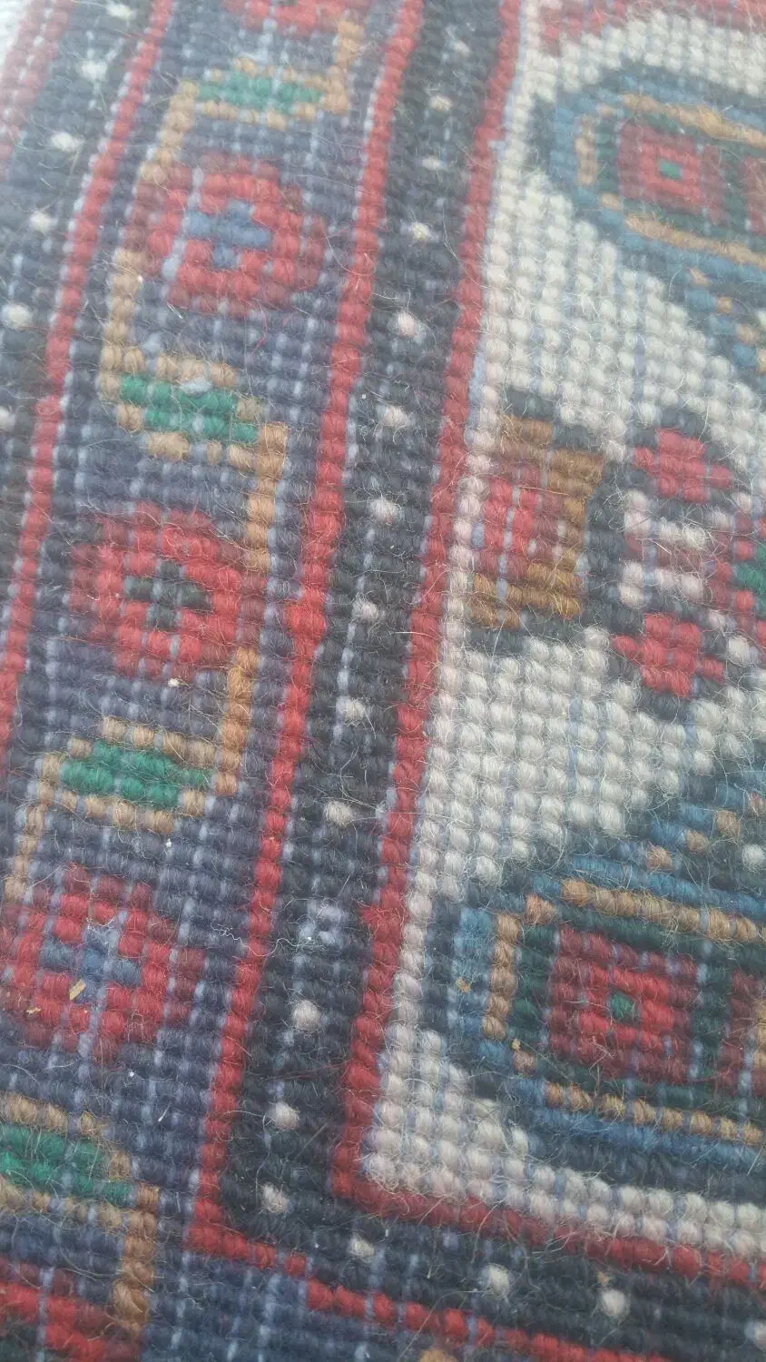 فرش دستباف سنندج طرح بته سایز پشتی|فرش|شهریار, شهریار|دیوار