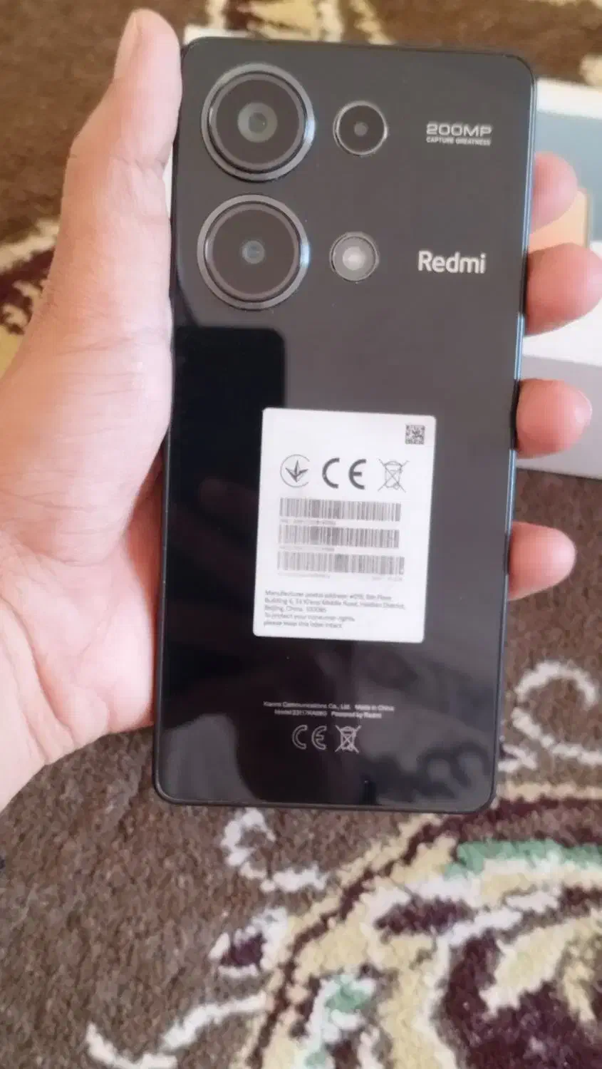 گوشی نوت 13 پرو حافظه ۵۱۲ رم 12|موبایل|چابهار, |دیوار