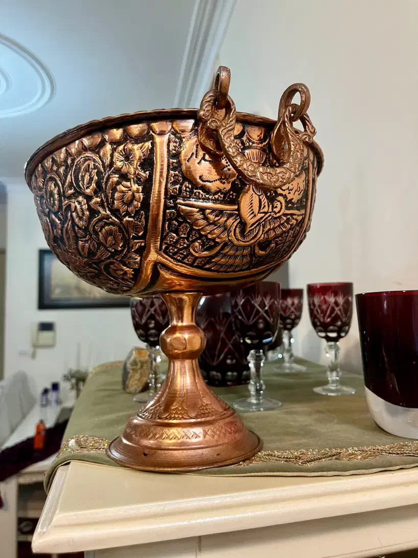 کشکول دستکوب/سیاه قلم دست|صنایع دستی و سایر لوازم تزئینی|تهران, پونک|دیوار