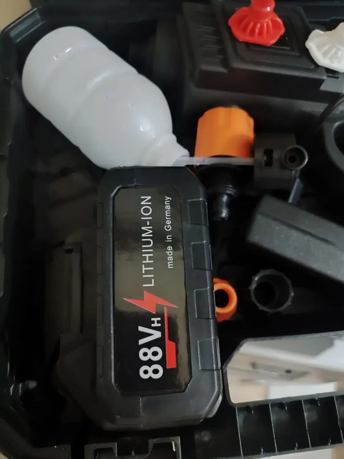 کارواش خانگی شارژی نو|سایر لوازم برقی|قم, سنگ بند|دیوار