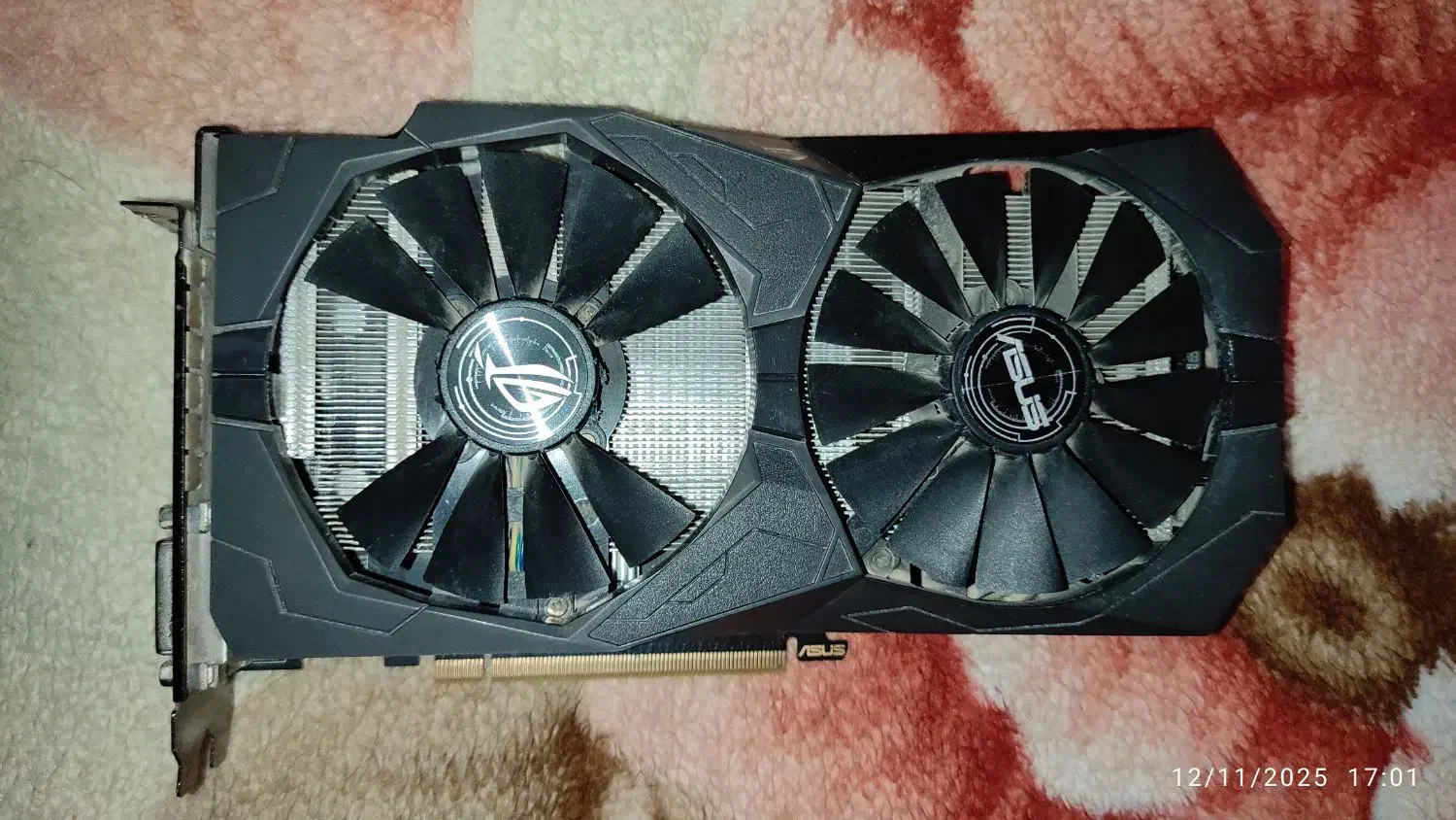 گرافیک rx 580 Rog|قطعات و لوازم جانبی رایانه|قم, پردیسان|دیوار