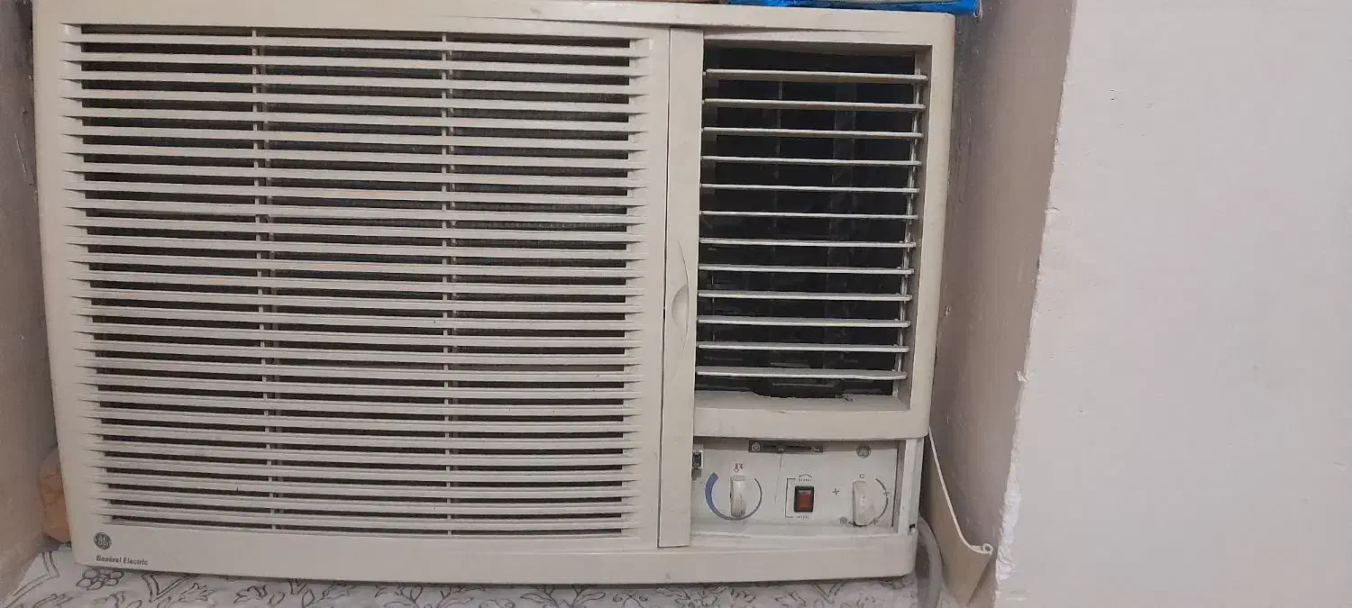 کولرپنجره ای 18هزار موتور پیستونی سالم برودت عالی|کولر گازی و فنکوئل|حمیدیه, |دیوار