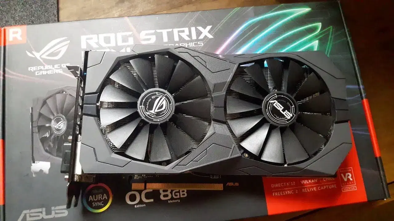 گرافیک ایسوس ROGSTRIX RX570 8GB|قطعات و لوازم جانبی رایانه|ارومیه, |دیوار