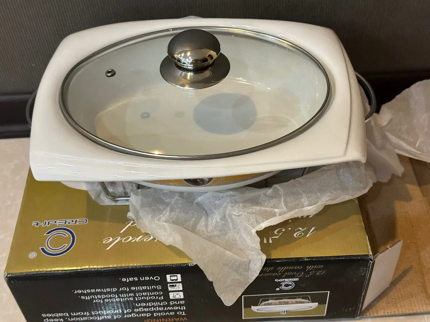 سوفله خوری وارمر دار نو|ظروف سرو و پذیرایی|مشهد, هنرستان|دیوار