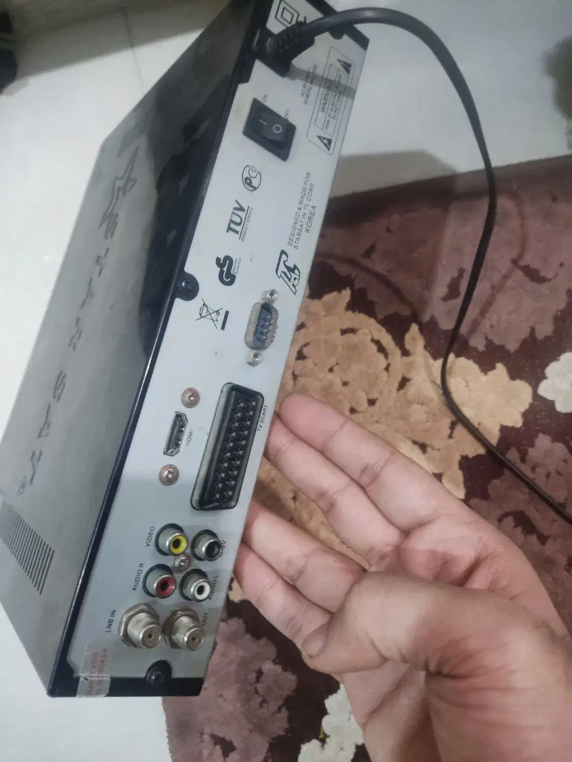 گیرنده ی Hd|پخشکننده DVD و ویدیو|اهواز, سیصد دستگاه|دیوار