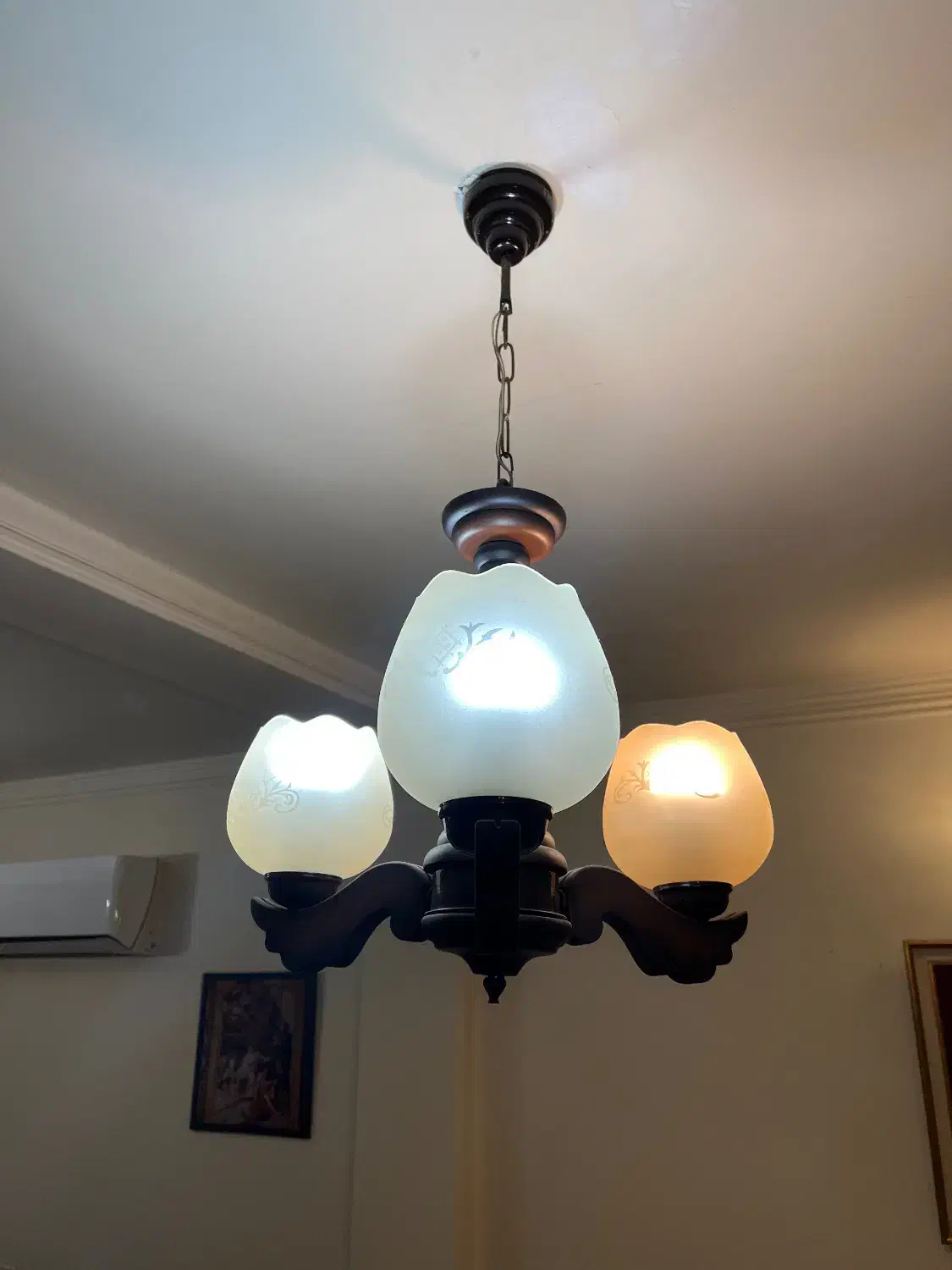 لوستر|لوستر و چراغ آویز|ساری, |دیوار