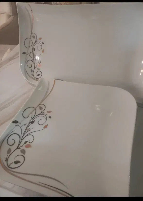 سرویس چینی ۱۲نفره چینی توس|ظروف سرو و پذیرایی|اسلام‌شهر, باغ فیض|دیوار