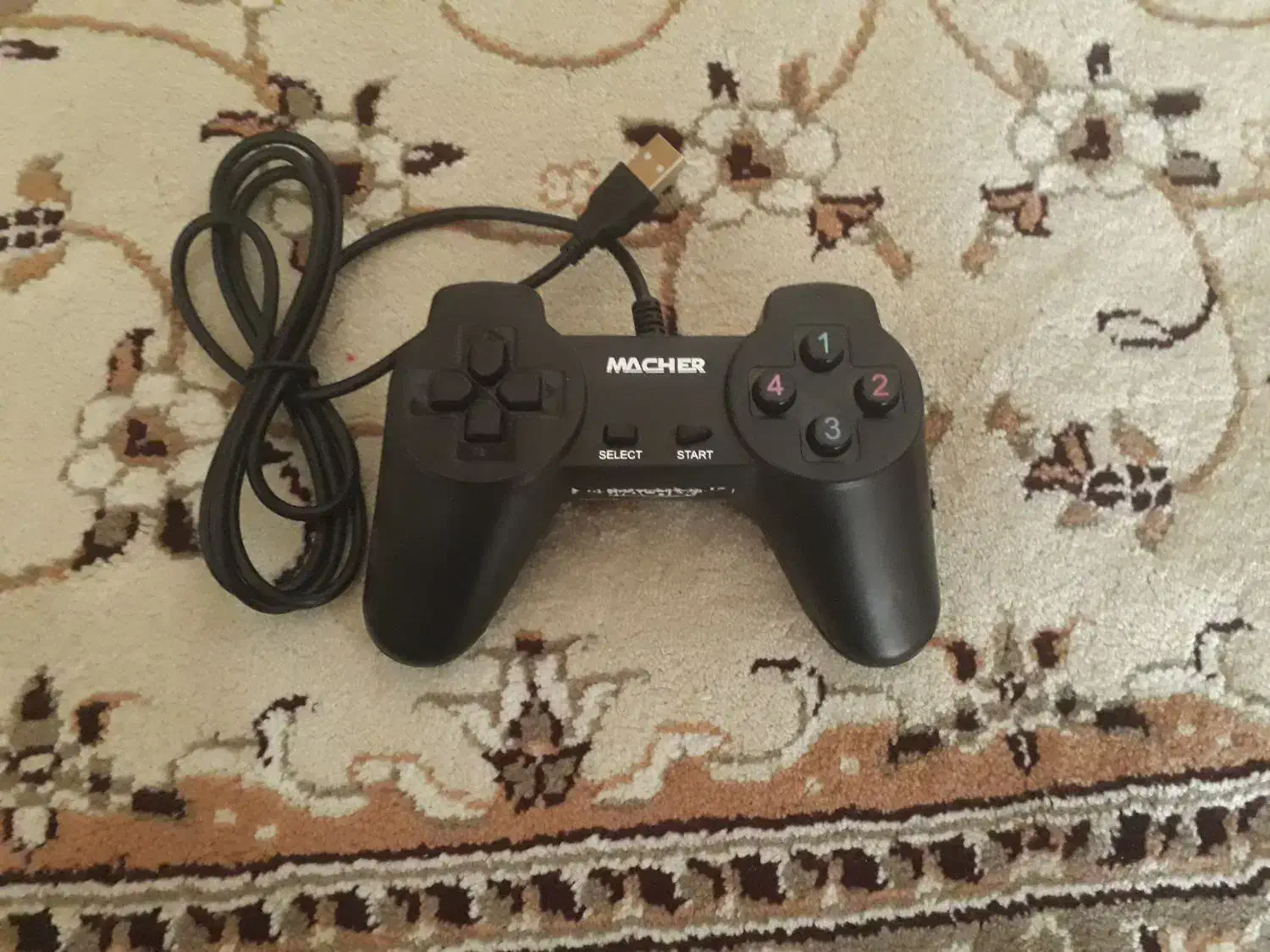 دسته قابل اتصال به کامپیوتر و لپ تاپ|کنسول، بازی ویدئویی و آنلاین|کرمانشاه, |دیوار