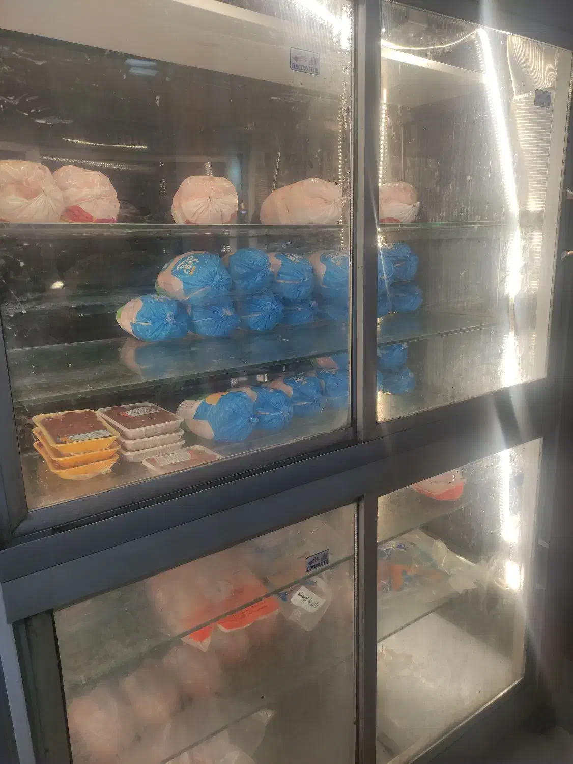 یخچال الکترو استیل چهار در ه کشوری|یخچال و فریزر|آستارا, |دیوار