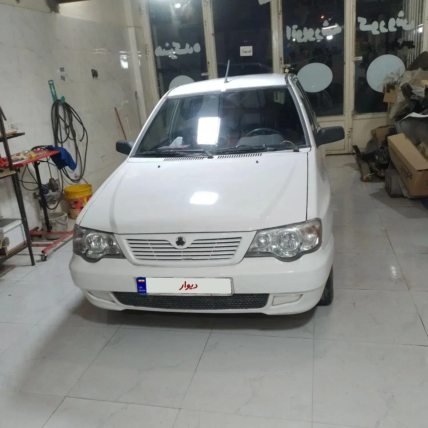 پراید ۱۳۲ سفید ۱۳۸۹|خودرو سواری و وانت|قروه, |دیوار