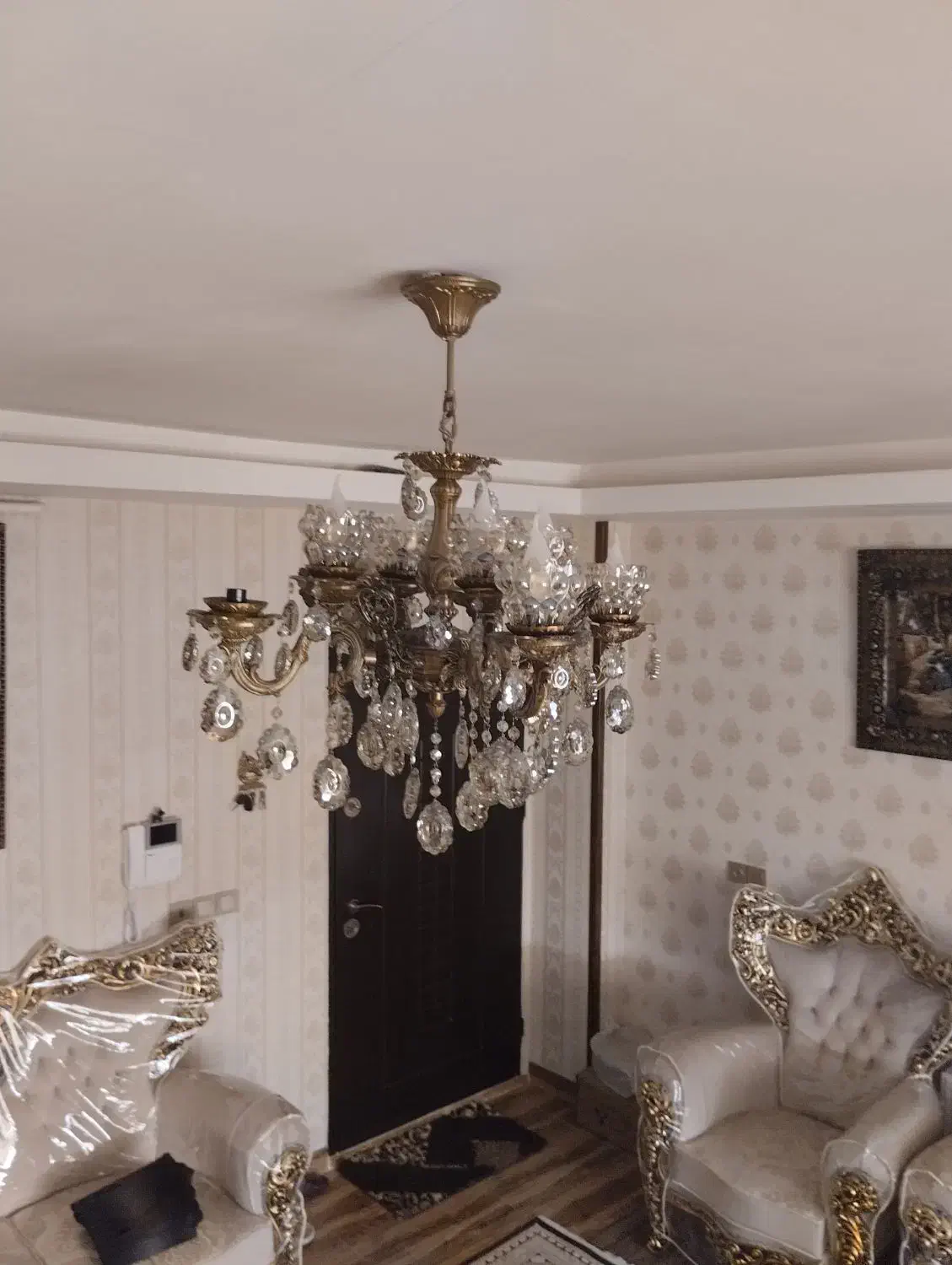 لوستر|لوستر و چراغ آویز|محمدیه-قزوین, |دیوار