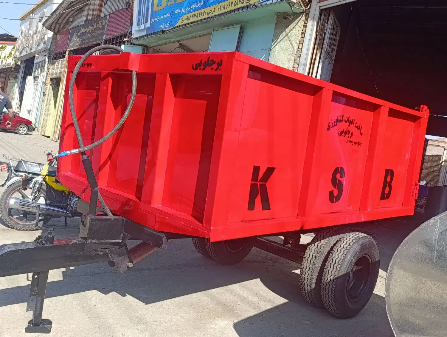 تریلی تراکتور  در تناج های مختلف|ماشین‌آلات صنعتی|ملایر, |دیوار