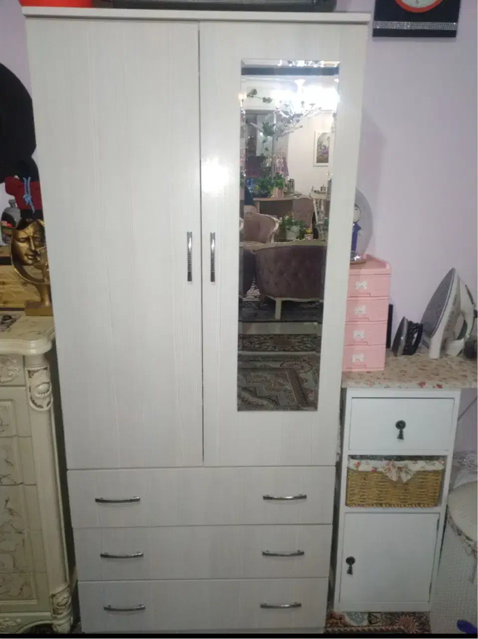 کمد اینه دار|جاکفشی، کمد، دراور|هشتگرد, هشتگرد قدیم|دیوار