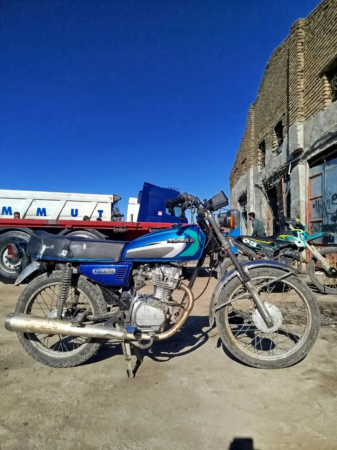 هندا ۱۲۵ همتاز مزایده|موتورسیکلت|گرگان, |دیوار