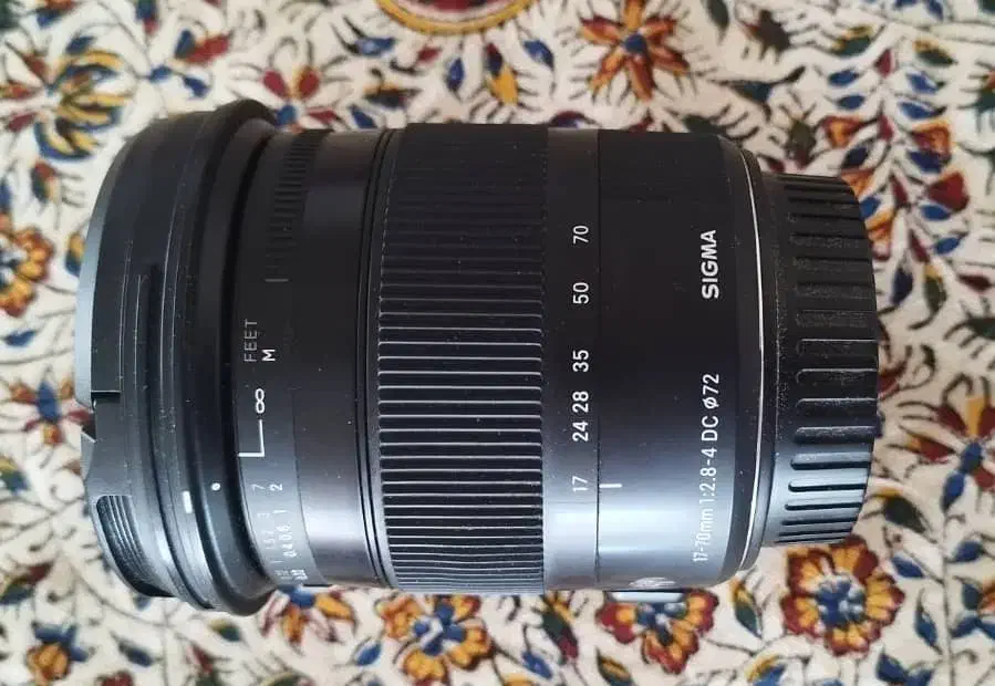 لنز 17-70 سیگما مانت کانن|دوربین عکاسی و فیلمبرداری|باوی, |دیوار