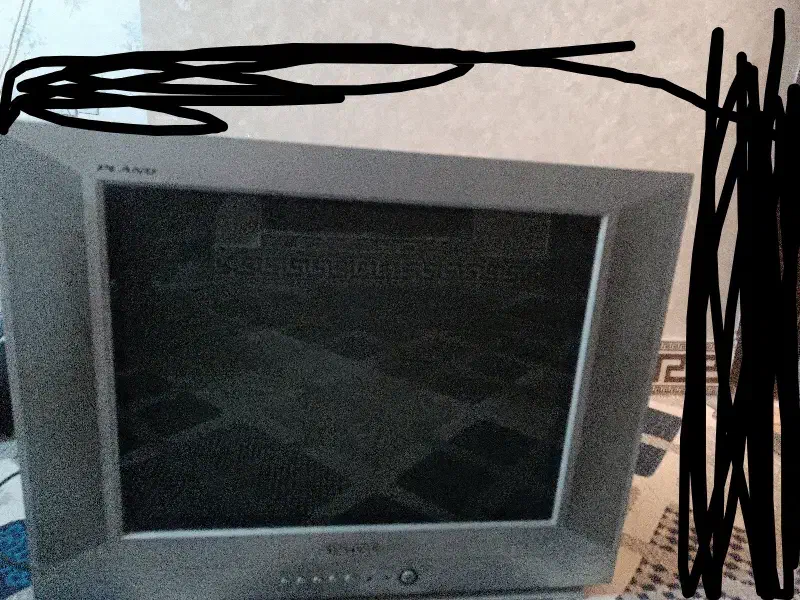 تلویزیون قدیمی اصل سامسونگ|تلویزیون و پروژکتور|نسیم‌شهر, |دیوار