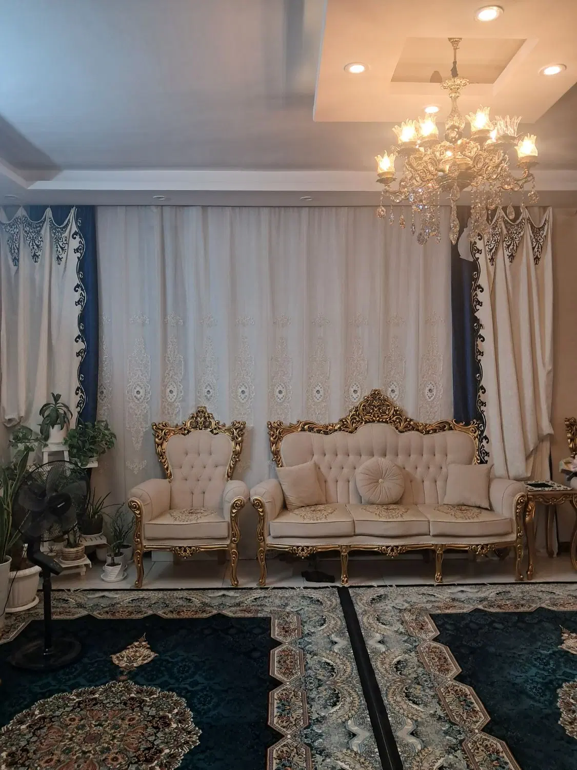پرده|پرده، رانر، رومیزی|مشهد, فاطمیه|دیوار