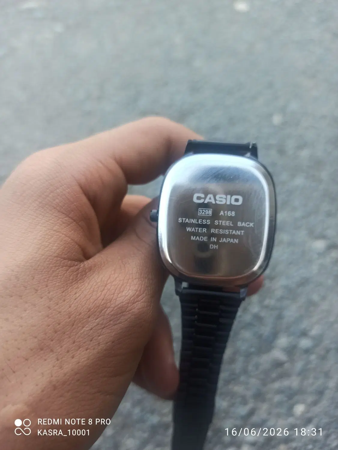 CASIO|ساعت|سنقر, |دیوار