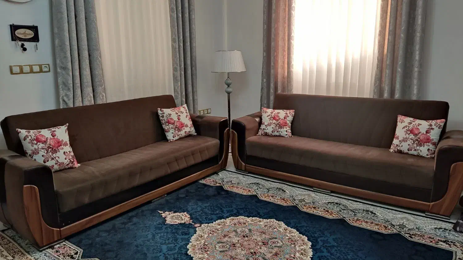 مبل ۱۰نفره (شرکتی)|مبلمان خانگی و میز عسلی|کیاشهر, |دیوار