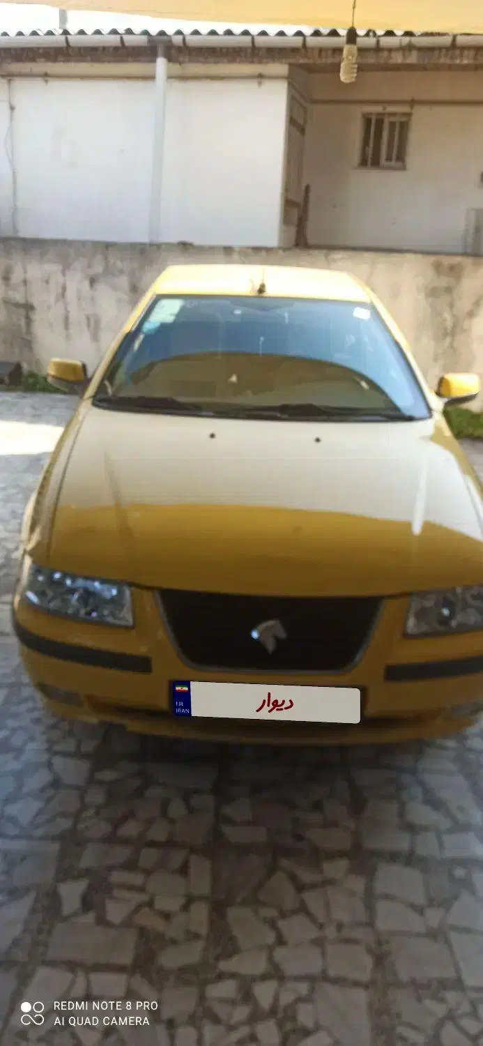 تاکسی سمند مدل ۹۵ نوشهر خط فردوسی|خودرو سواری و وانت|نوشهر, |دیوار