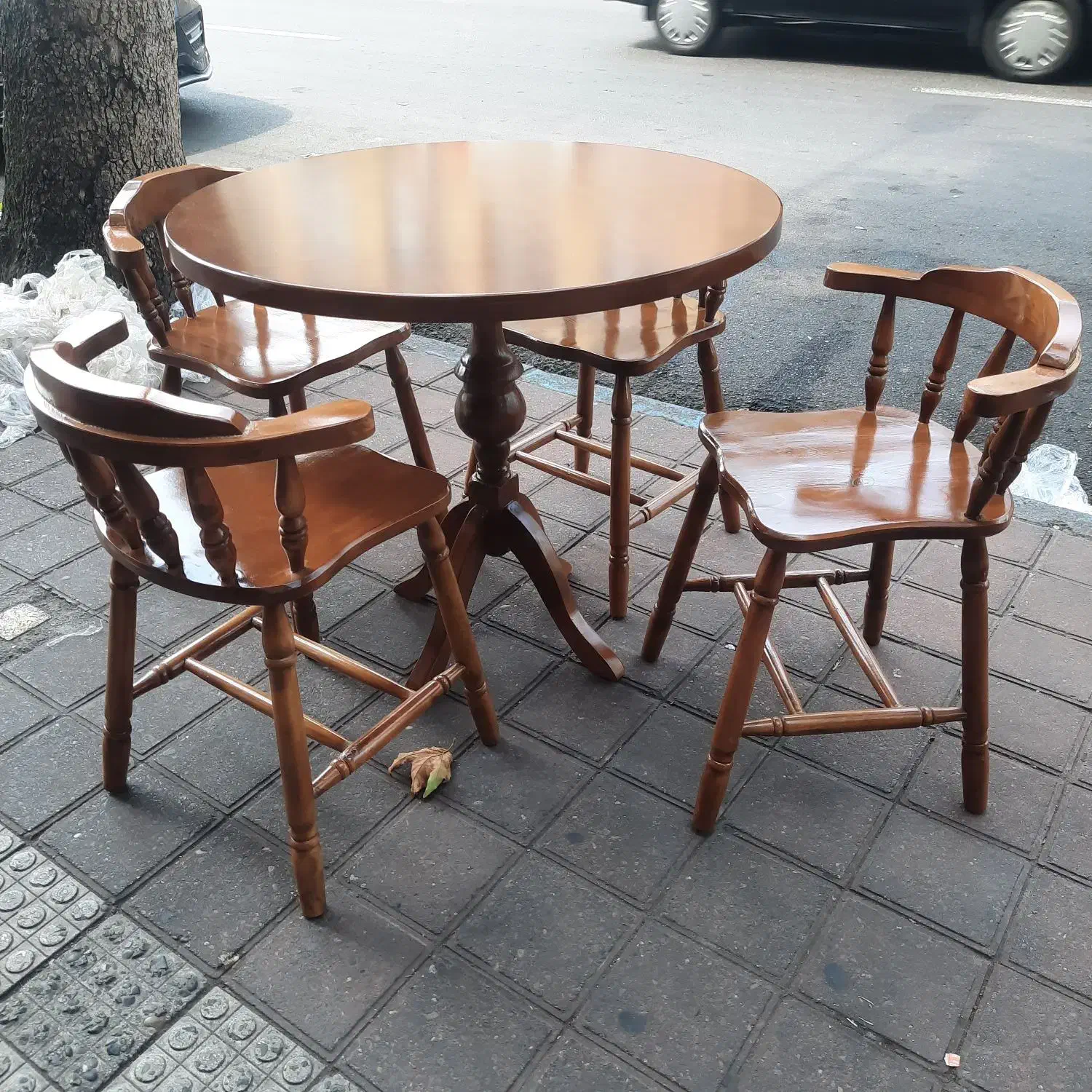 میز نهار خوری ملوانی|میز و صندلی غذاخوری|رشت, آزادگان|دیوار