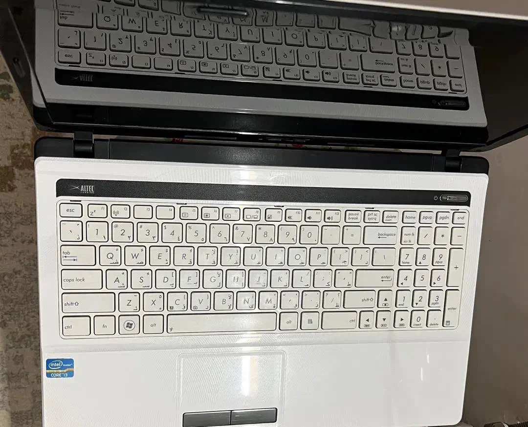 لپتاپ ASUS سفید و بسیار تمیز|رایانه همراه|زاهدان, |دیوار