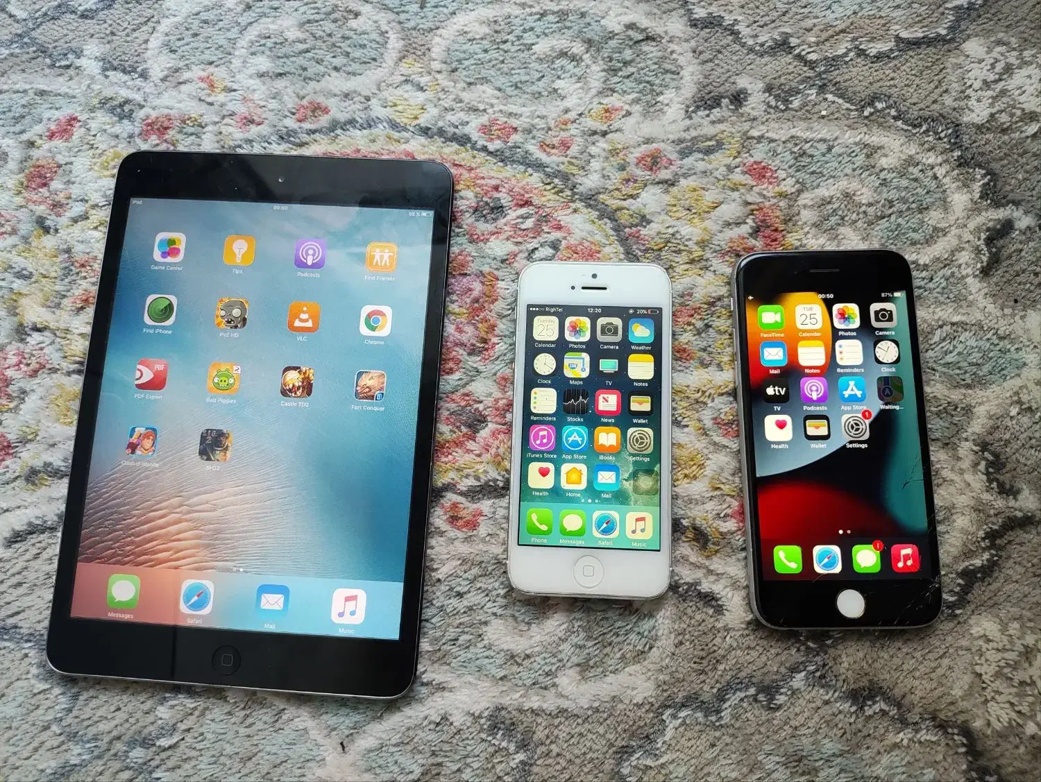 تبلت آیپد و آیفون 5 و 6s|تبلت|مشهد, شاهد (شهرک غرب)|دیوار