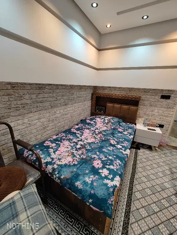 تخت تک نفره چوبی عرض 120|تخت و سرویس خواب|دورود, |دیوار