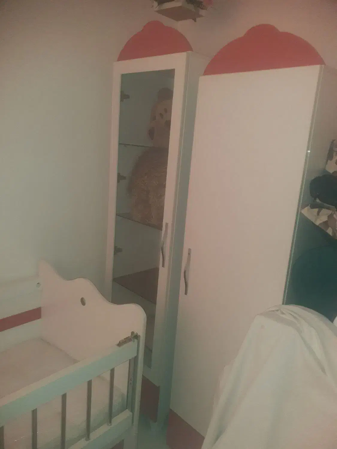 تخت و کمد بچه گانه|تخت و سرویس خواب|شهرکرد, |دیوار