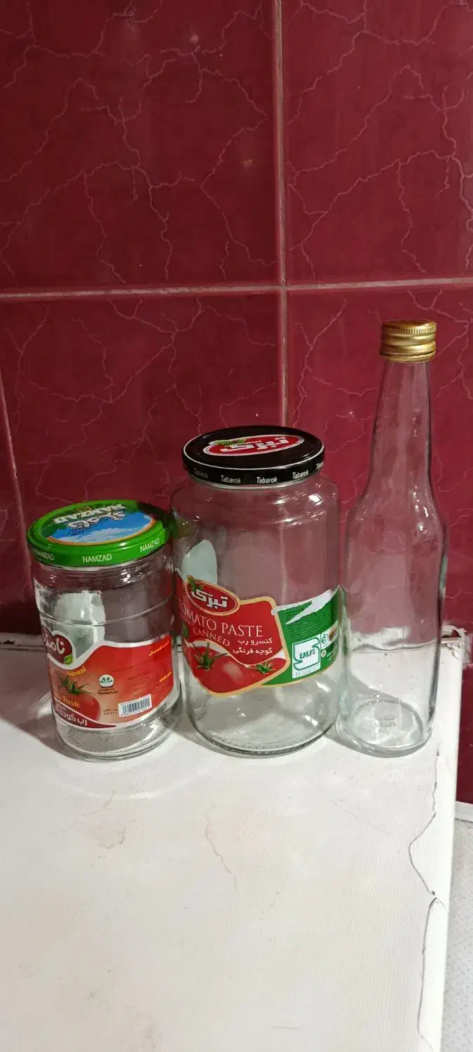 شیشه خالی با قیمت پیشنهادی بفروش میرسد|ظروف سرو و پذیرایی|رفسنجان, |دیوار