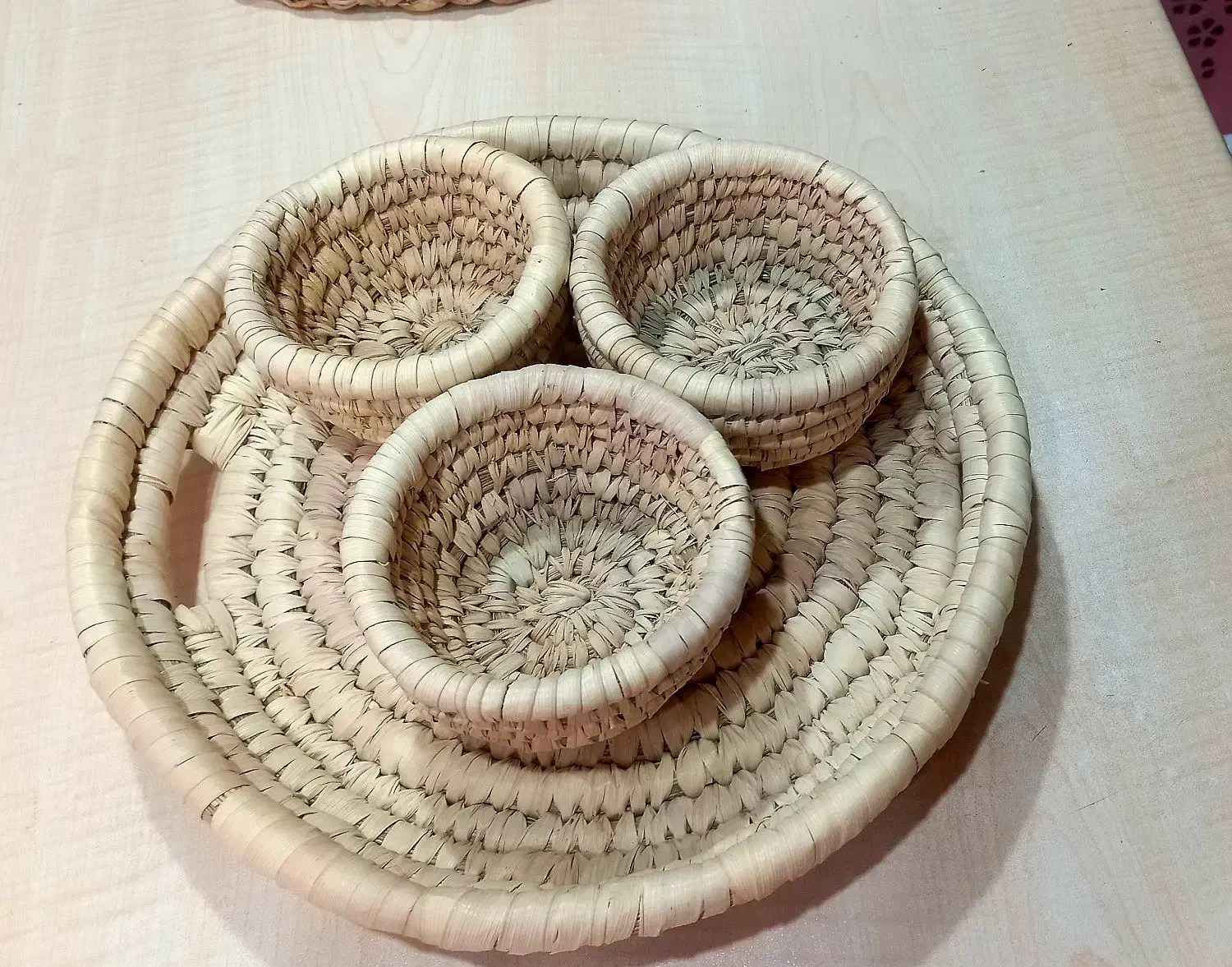 سینی و کاسه های حصیری|ظروف سرو و پذیرایی|تهران, گرگان|دیوار