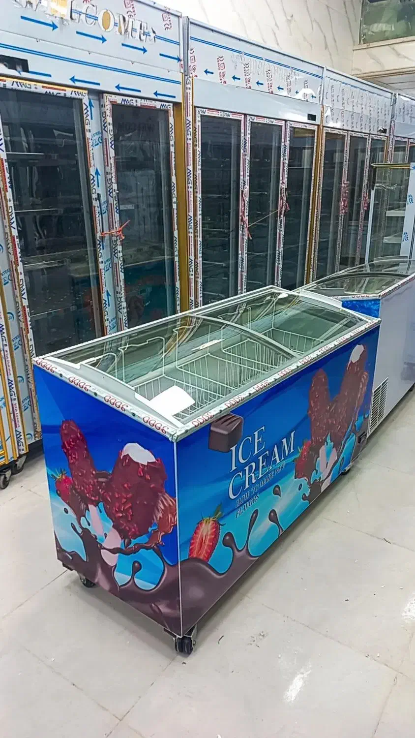 فریزر ۵۰۰ لیتری برند ZIMAN|فروشگاه و مغازه|قم, شهرک امام حسین|دیوار