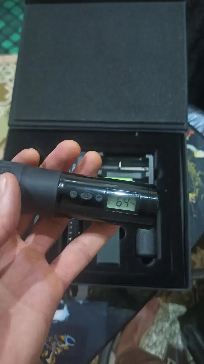 دستگاه تتو وایرلس شارژی و رنگ مشکی|آرایشی، بهداشتی، درمانی|شفت, |دیوار