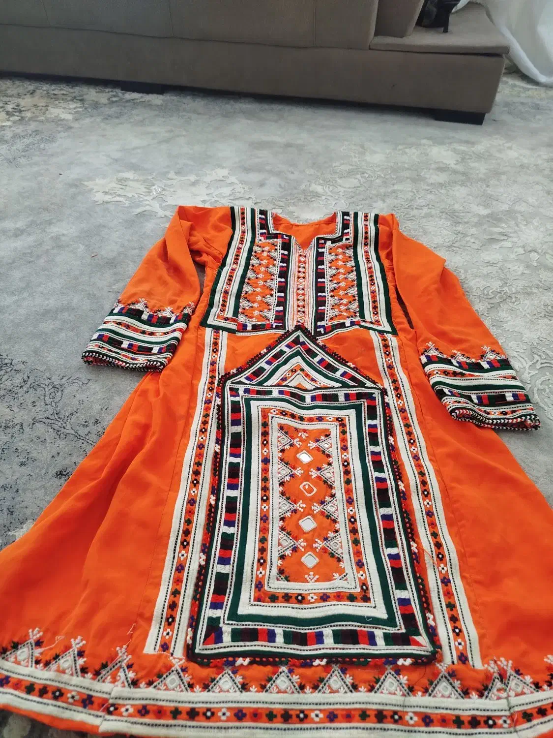 لباس بچگانه بلوچی|لباس|ایرانشهر, |دیوار