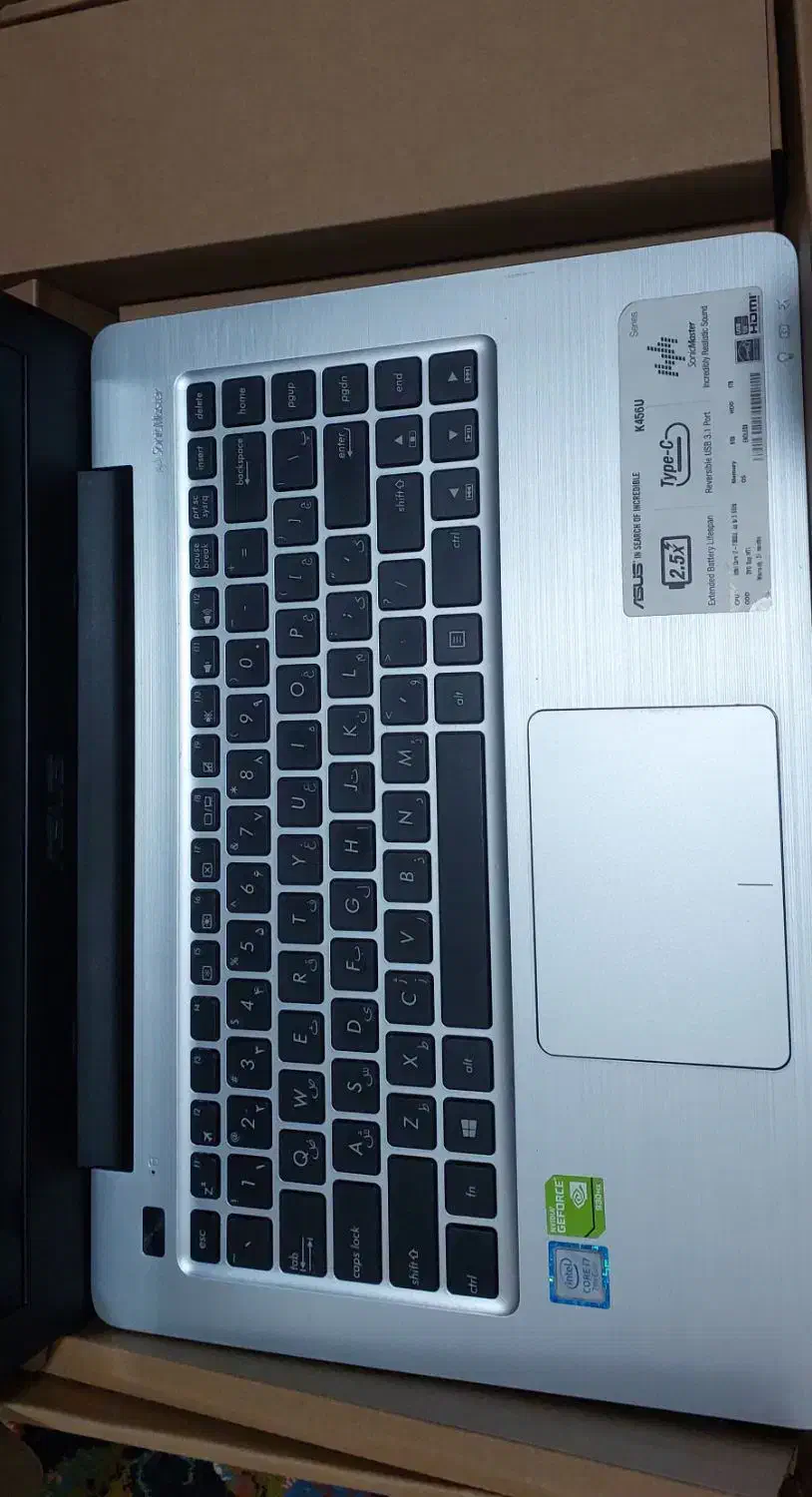 لپتاب ایسوس k456u laptop asus|رایانه همراه|شیراز, آزادگان|دیوار