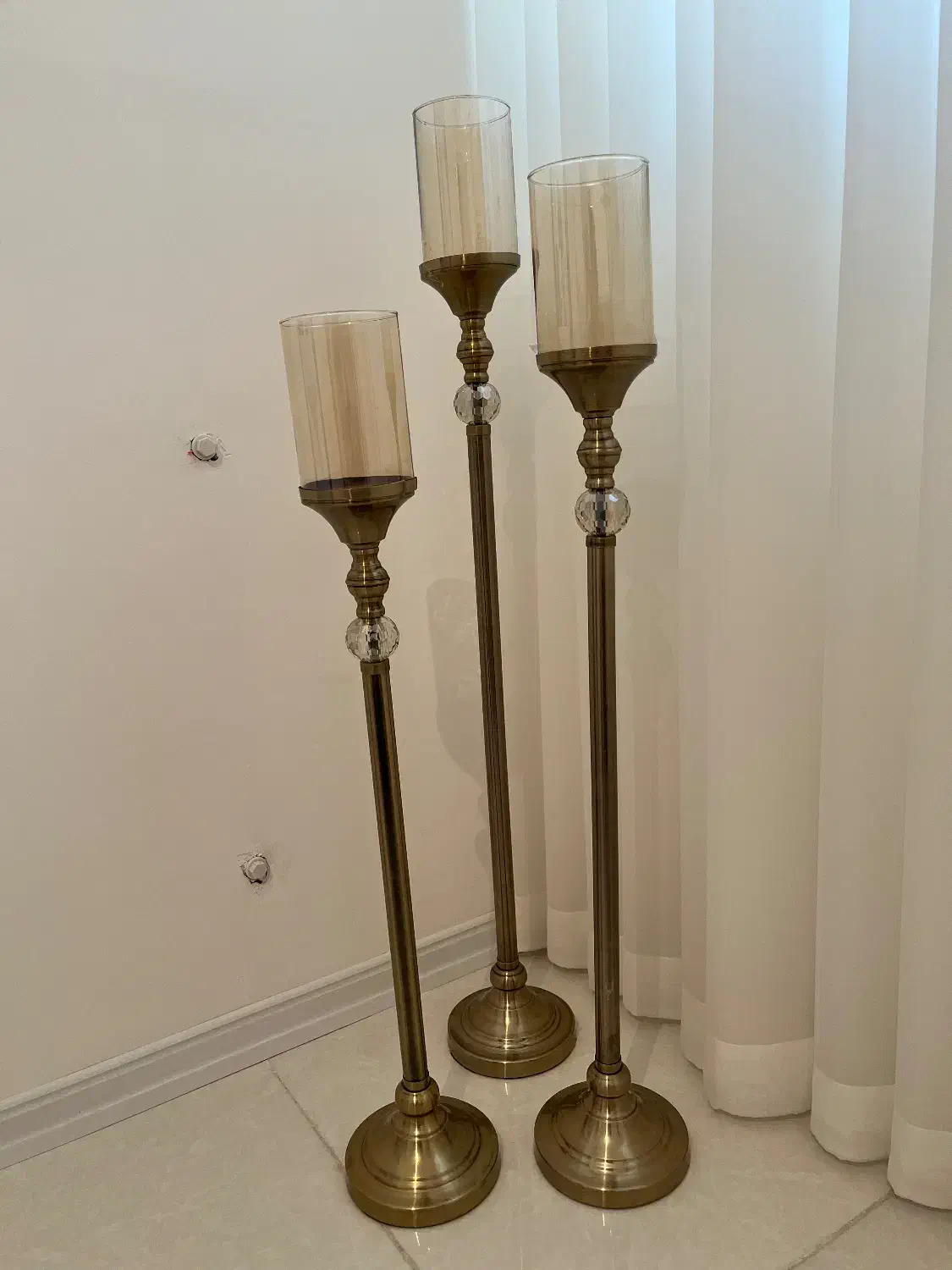 آباژور و شمعدان سه تایی|چراغ خواب و آباژور|کرمانشاه, |دیوار