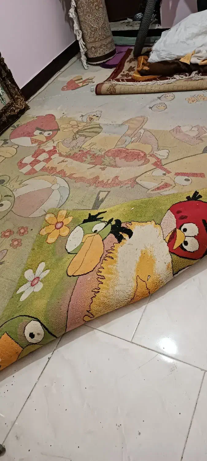 یه فرش ۶متری بچه یه فرش ۶متری  اتاق خواب ماکارانی|فرش|پاکدشت, پاکدشت (مامازند)|دیوار