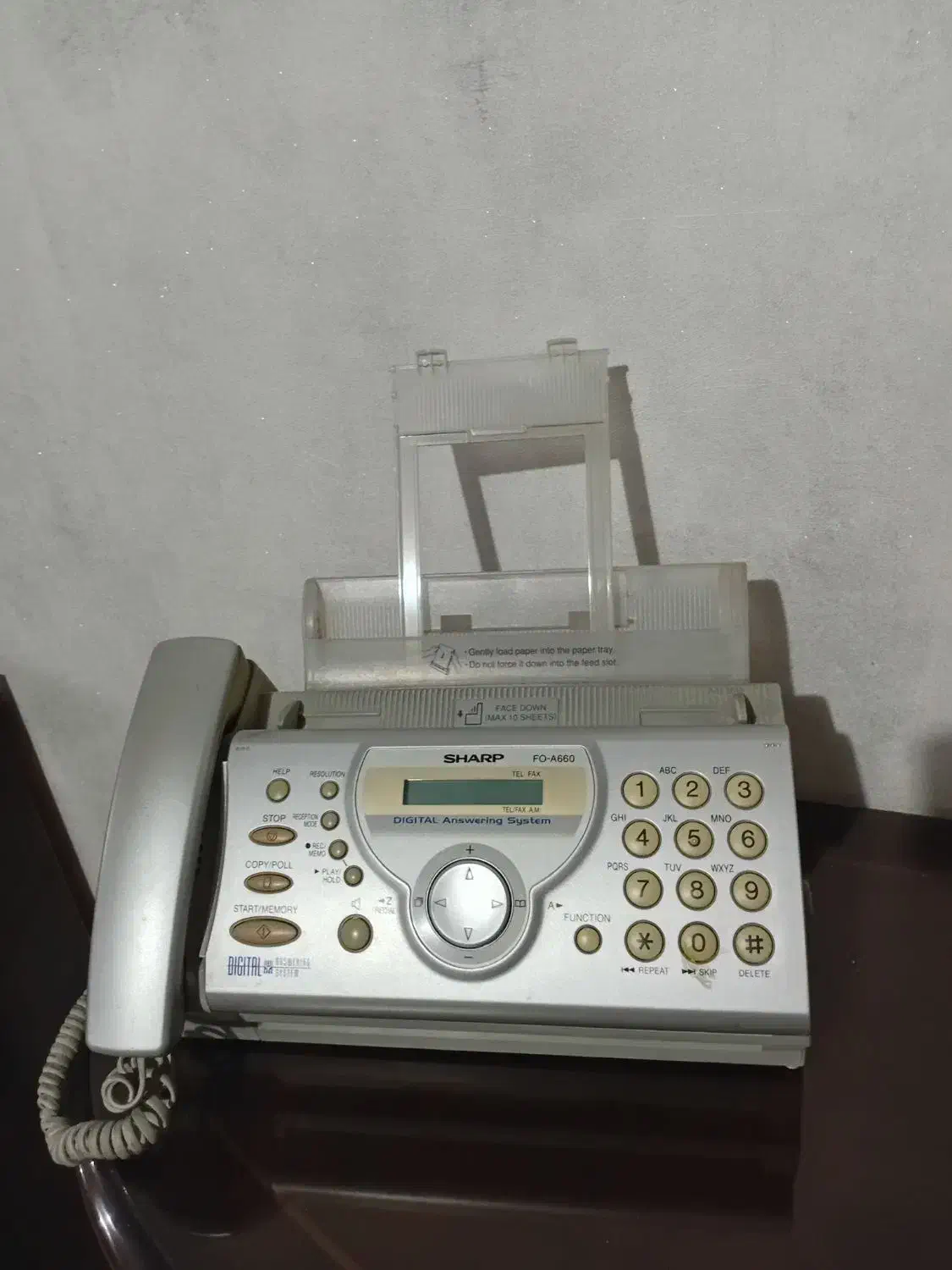 تلفن فاکس مدل شارپ|پرینتر، اسکنر، کپی، فکس|اهواز, گیت بوستان|دیوار