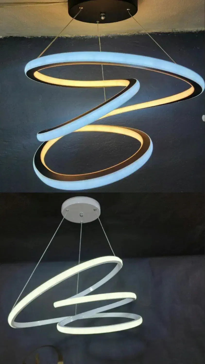 لوستر مدرن لاینی|لوستر و چراغ آویز|پیشوا, |دیوار