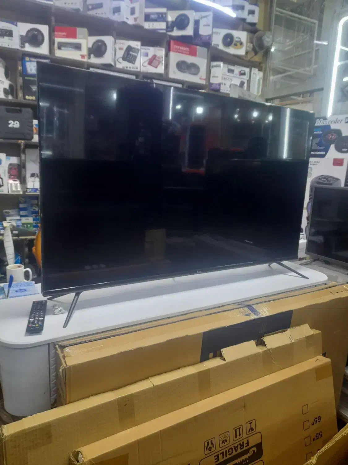 تلوززون  LED ۵۵ 4kاسمارت اسنوا|تلویزیون و پروژکتور|مرند, |دیوار