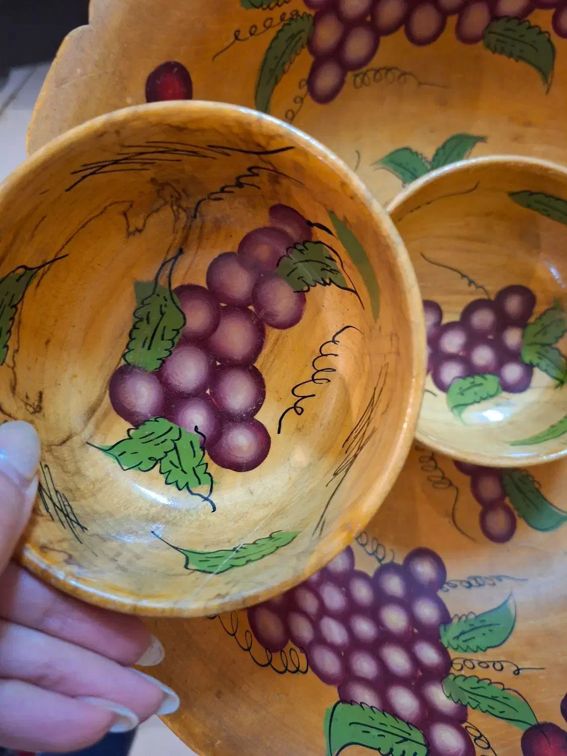 میوه خوری قدیمی دست ساز|کلکسیون اشیاء عتیقه|مشکیندشت, |دیوار