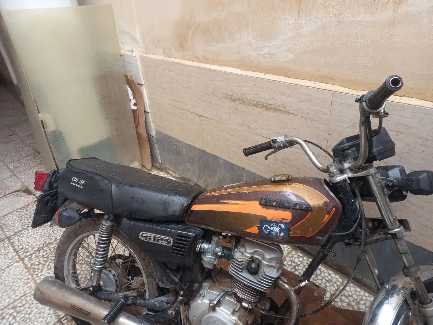 موتور مزایده ۸۷|موتورسیکلت|اشتهارد, |دیوار